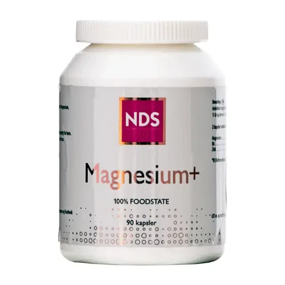 Magnesium+ Foodstate NDS 90 vegetabilske kapsler